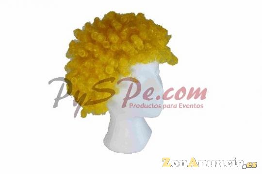4 Unidades de pelucas de diferentes formas y color